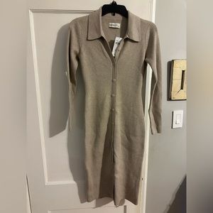 Abercrombie Women’s Polo Midi Sweater Dress